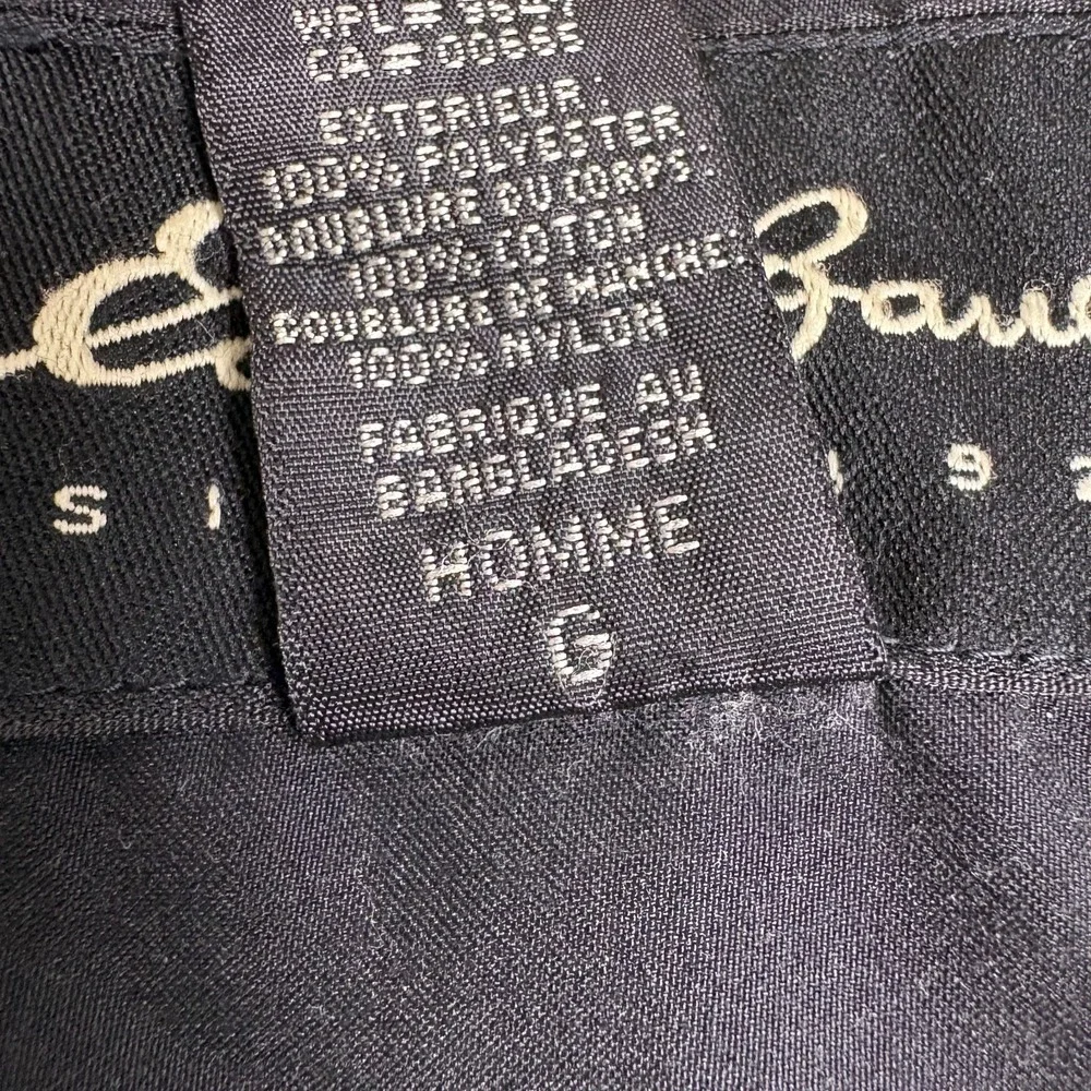 VTG Eddie Bauer Japan Release Tech Jacket Mens Sz L Black Windbreaker Boxy Golf